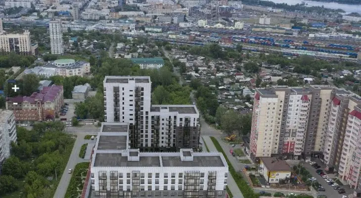 ЖК Кецховели Макет сверху